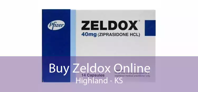 Buy Zeldox Online Highland - KS